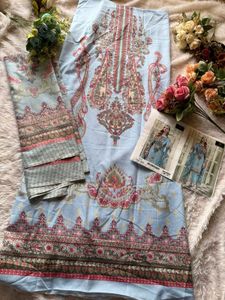 3 piece dress material