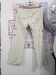 Cargo Style Beige Pants