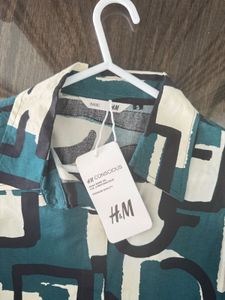 H&amp;M Patterned oversized Shirt