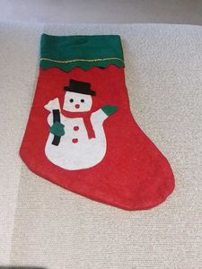 Festive Snowman 4 Christmas Stocking