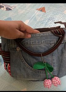 Denim Hand Bag
