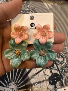 Floral Statement Earrings