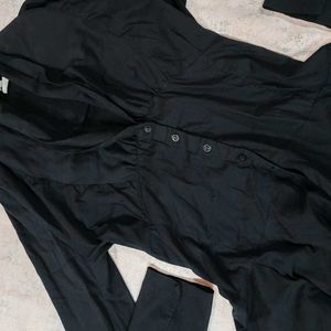 🖤 Edgy Black Peplum SHIRT ! 🖤
