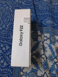 It Is A Box Of Samsung Galaxy F22 Mobile Phone