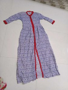 Long Stylish Pure Cotton Kurta
