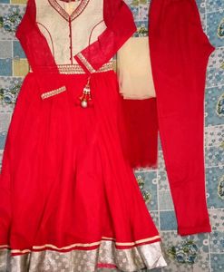 Elegant Red Gown