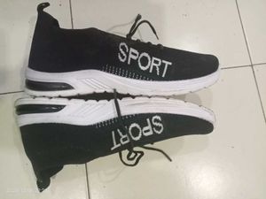 Black Colour Sport Shoes