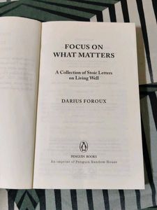 Focus on What Matters