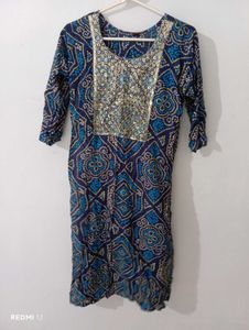 Bandhani Print Kurta