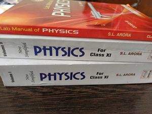 S.L. Arora Physics Class XI Set