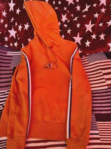 Orange Hoodie