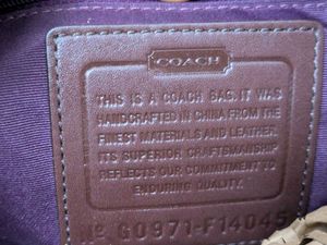 Coach Patchwork Leather Tote