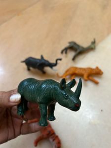Plastic Animal Figure Set