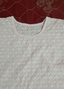 Embroidery Work Kurta Pure Cotton