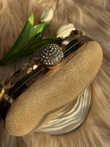 Sequin Embellished Wedding Clutch
