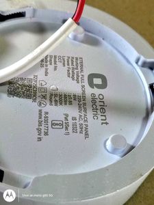 6W Orient Electric Round Surface Panel Light
