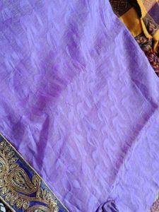 purple festival saree