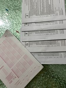 Study Package And 11 Set Question Papers With OMR