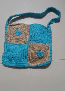 Mini Crochet Tote Bag