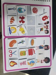 Phonics Velcro Book And Card Game