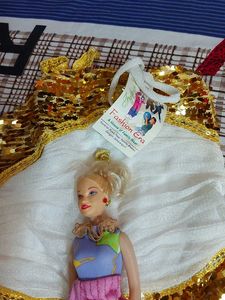 Girls Dress with Doll &amp; 2 Pair Socks Also