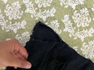 High Waist Ripped Destroyed Denim Shorts