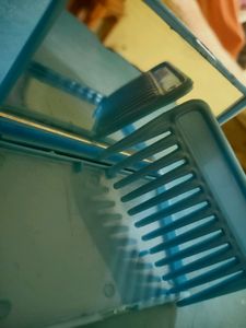 Blue Rectangle Mirror Box