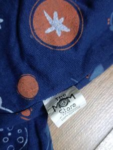 Cute Space Print Romper