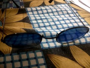 Mirrored Round Sunglasses