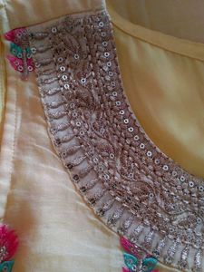 A Yellow Color, Beautiful Dress