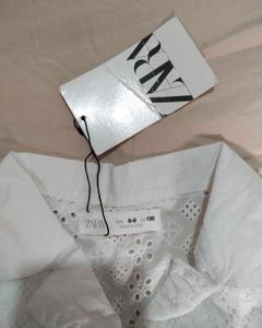Zara Cropped Shirt