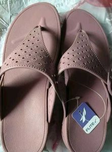 Flite Pink Buckle Flip-Flops