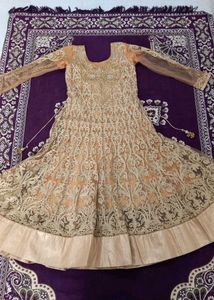 Golden Anarkali