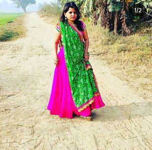 Magenta Lahnga