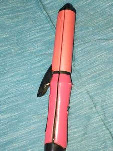 Pink Hair Straightener 2 In One