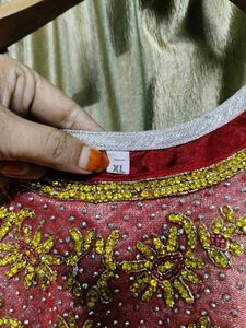 Elegant Ethnic red Gown