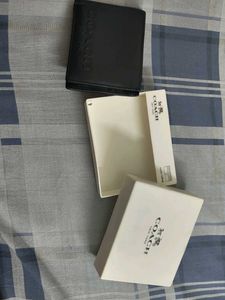 Coach Black Leather Wallet