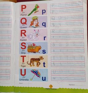 48 Pgs English Pre- Primer Textbook