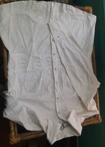 Vintage Cream Blouse
