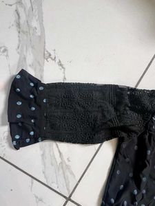 Polka Dot full lengthy Dress