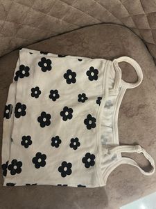 Floral crop top