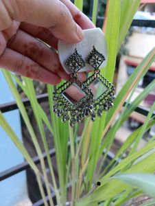Oxidized jhumka
