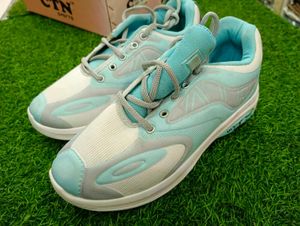 Stylish Aqua Sneakers