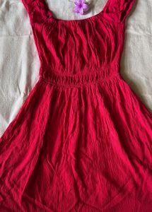 WESTSIDE NUON RED MINI DRESS🎀🦋