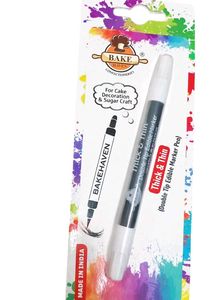 EDIBLE MARKER PEN(BLACK)🖤& KINDER JOY MOULD🤍