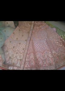 Elegant Light Pink Lehenga