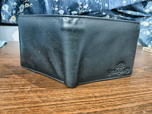 Woodland Black Leather WALLET 🖤
