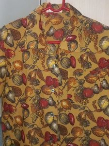 Fruit Print Shirt