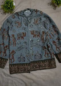 kashmiri handmade embroidery 🪡 court type jacket