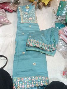 Elegant Embroidered Salwar Suit